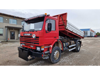 Scania P93 4X4 250 TIPPER - tippbil lastbil