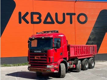 Tippbil lastbil Scania R 144 8x4/4