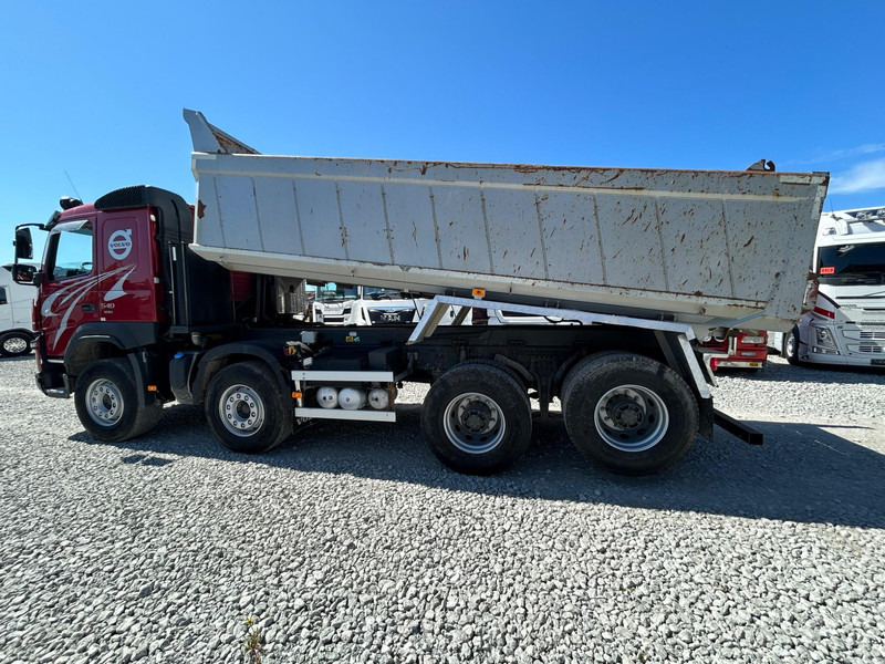 Tippbil lastbil Volvo FMX 540 8x4 | TULOSSA