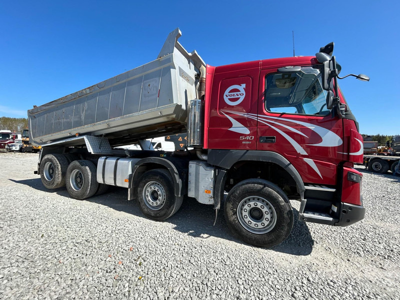 Tippbil lastbil Volvo FMX 540 8x4 | TULOSSA
