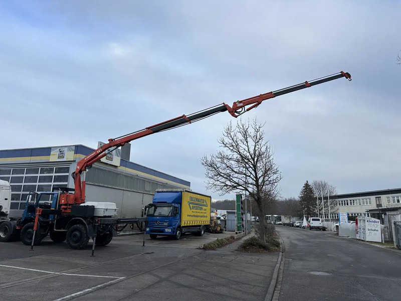 Lastbil Unimog U 1500 (425) Ferrari Kran 147.2A*Jib* TÜV NEU!