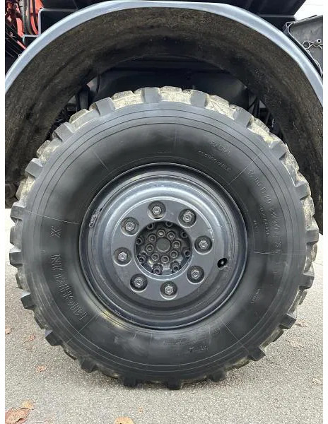 Lastbil Unimog U 1500 (425) Ferrari Kran 147.2A*Jib* TÜV NEU!