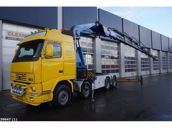Lastbil Volvo FH 16.520 8x4 Fassi 90 ton/meter laadkraan: bild 1