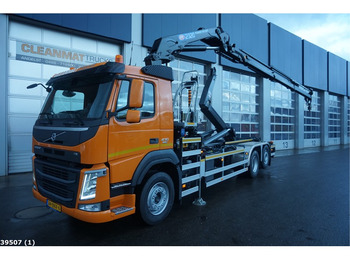 Lastväxlare lastbil, Kranbil Volvo FM 440 HMF 23 ton/meter laadkraan: bild 1