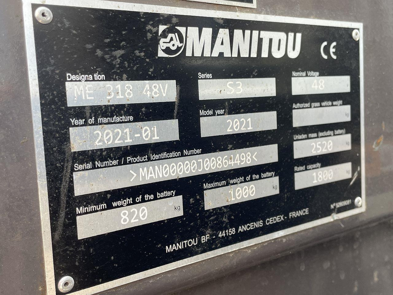 Eltruck Manitou ME318