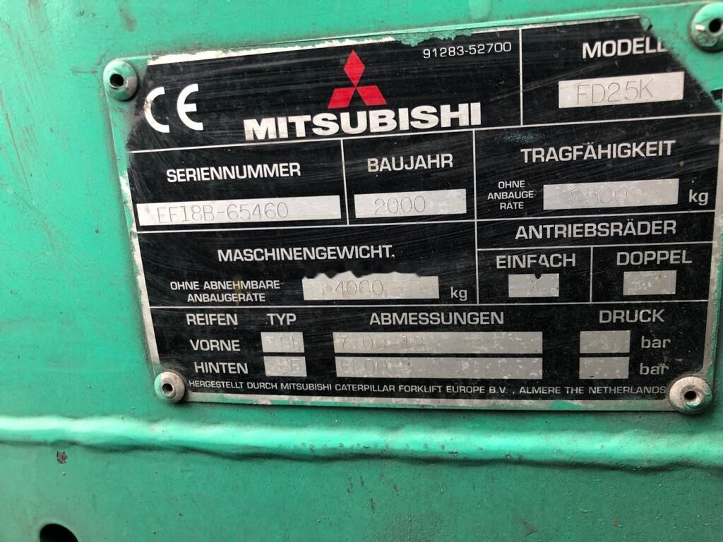 Dieseltruck Mitsubishi FD25: bild 10