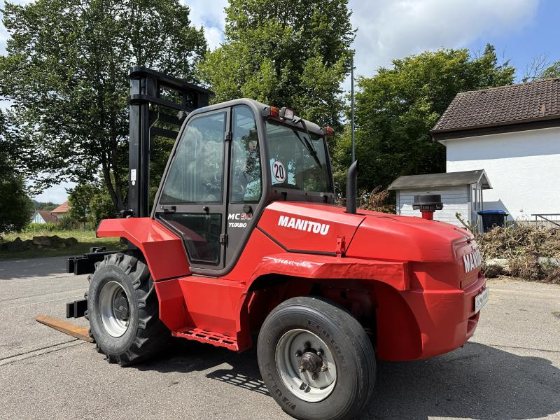 Motviktstruck Manitou MC 50 Turbo 5 to Geländestapler Seitenschieb Kabine