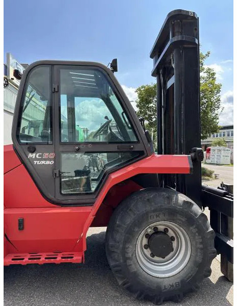 Motviktstruck Manitou MC 50 Turbo 5 to Geländestapler Seitenschieb Kabine
