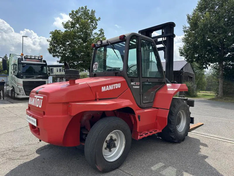Motviktstruck Manitou MC 50 Turbo 5 to Geländestapler Seitenschieb Kabine