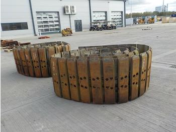 Larvband för Byggmaskiner 850mm Steel Track Group (2 of): bild 1