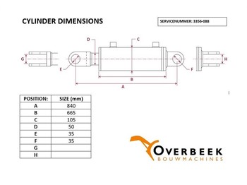 Hydraulik Atlas - Lifting cylinder/Hubzylinder/Hefcilinder: bild 4