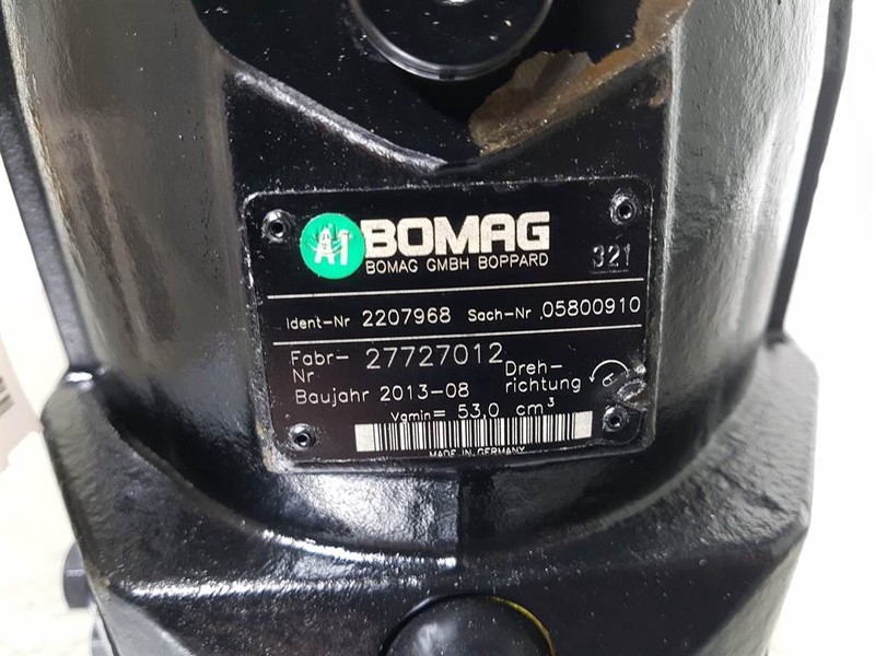 Hydraulik Bomag 05800910-Rexroth A6VM107-R902207968-Drive motor: bild 4