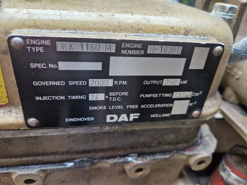 Motor DAF 1160 TURBO (DKX1160M): bild 3