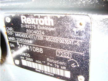 Rexroth A4VG40DE4DT1/32R-NSC02F003SXT-S - Hydraulpump