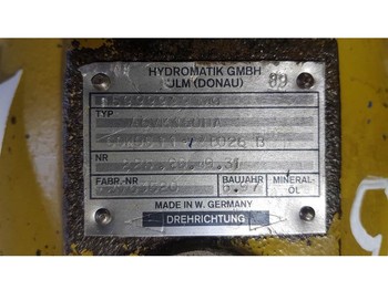 Hydraulik Hydromatik A6VM160DA/60W - Schaeff - Drive motor/Fahrmotor: bild 3