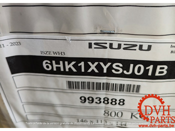 ISUZU 6HK1-XYSJ-01B - Motor för Bandgrävare: bild 1