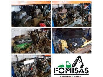 Motor för Skogsmaskin John Deere Ponsse Komatsu Engines: bild 1
