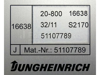 Kontrollenhet för Materialhanteringsutrustning Jungheinrich 51107789 Rij/hef/stuur regeling Drive/Lift/steering controller from EKS312 year 2011 sn. S2170: bild 3