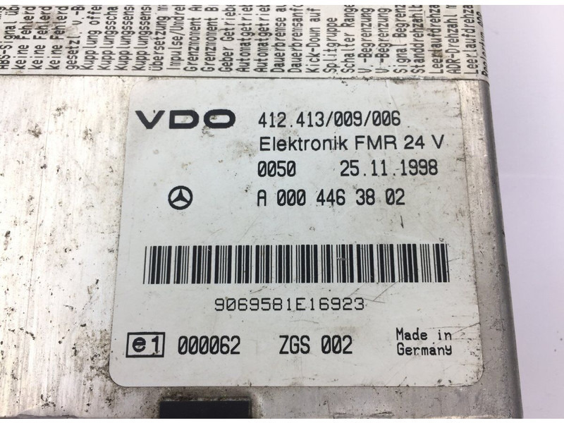 Kontrollenhet VDO Actros MP1 1840 (01.96-12.02): bild 4