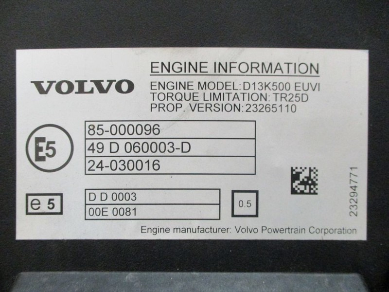 Motor Volvo D13K500 EUVI MOTOR 85000096 VOLVO FH 500 2021 5000KM!: bild 9