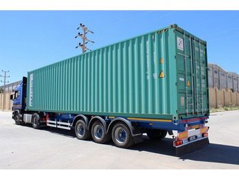 Containerbil/ Växelflak semitrailer EMIRSAN