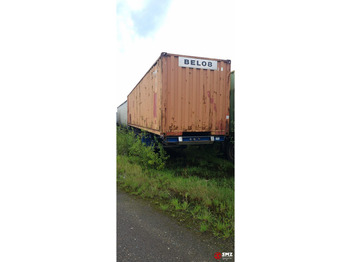 Containerbil/ Växelflak semitrailer FRUEHAUF