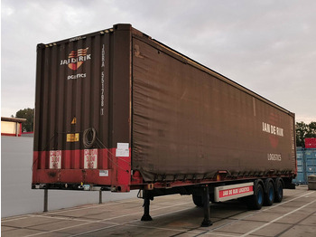 Containerbil/ Växelflak semitrailer HERTOGHS