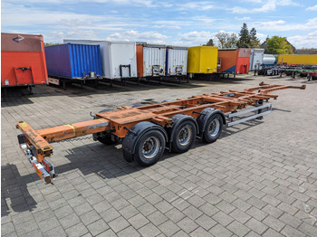 Containerbil/ Växelflak semitrailer KRONE SD