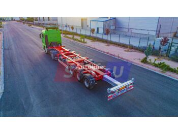 Containerbil/ Växelflak semitrailer STU