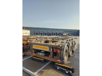 Containerbil/ Växelflak semitrailer VAN HOOL
