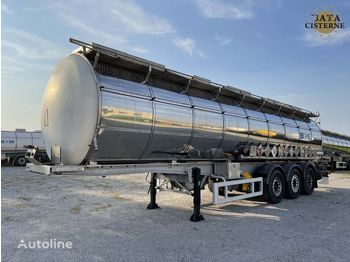 Tanktrailer för transportering kemikalier Bata CISTERNA ADR CHIMICO LAMINOX/MENCI 37.100LT: bild 1