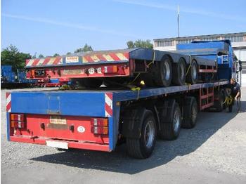 Låg lastare semitrailer för transportering tunga maskiner Broshuis 3-Achs-Satteltieflader: bild 1