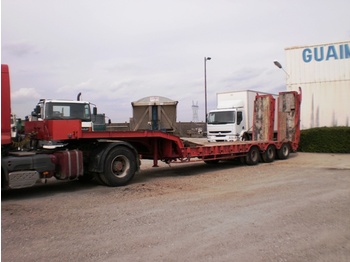 CASTERA MACHINE CARRIER TRAILER - Semitrailer