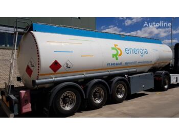Tanktrailer för transportering bränsle COBO FUEL TANK 35000 liters 5 section: bild 1