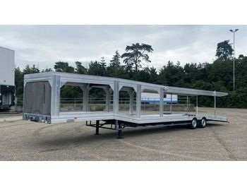 Biltransportbil semitrailer Car transporter 10 ton double floor: bild 1