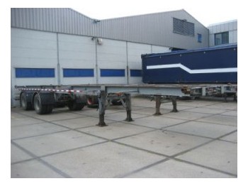 Bulthuis container trailer - Containerbil/ Växelflak semitrailer