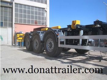 DONAT Container Chassis Semitrailer - Extendable - Containerbil/ Växelflak semitrailer