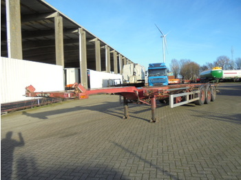 Containerbil/ växelflak semitrailer D-Tec MT3L