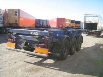  Dennison Wechselfahrgestell - Containerbil/ Växelflak semitrailer