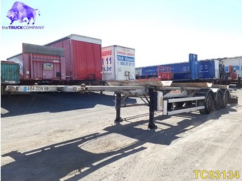 Containerbil/ växelflak semitrailer Fruehauf Container Transport