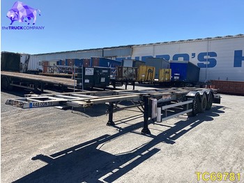 Containerbil/ växelflak semitrailer Fruehauf Container Transport