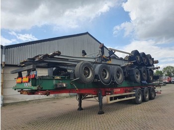 Containerbil/ växelflak semitrailer Fruehauf Fruehauf