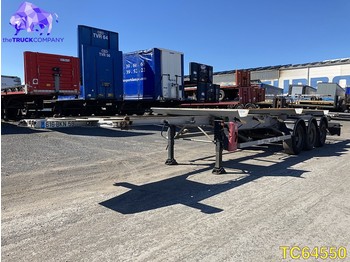 Containerbil/ växelflak semitrailer General Trailer Container Transport