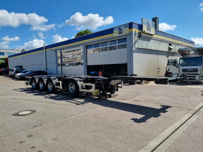 Containerbil/ Växelflak semitrailer Nooteboom CT-53-04 D 4-Achs Containerchassis Combitrailer CT-53-04 D 4-Achs Containerchassis Combitrailer