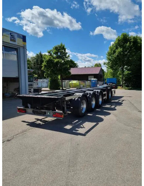 Containerbil/ Växelflak semitrailer Nooteboom CT-53-04 D 4-Achs Containerchassis Combitrailer CT-53-04 D 4-Achs Containerchassis Combitrailer