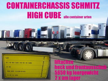 Schmitz SCF 24 G / HIGH CUBE 20/30/40/45 2x vorhanden - Containerbil/ Växelflak semitrailer