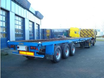 Stas 3-assige bladgvering twist-locks - Containerbil/ Växelflak semitrailer