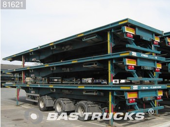 Tirsan 2-Lenkachsen Liftachse SC - Containerbil/ Växelflak semitrailer