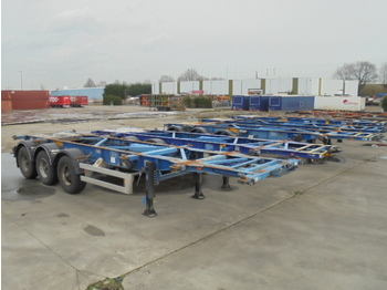 Containerbil/ växelflak semitrailer Van Hool 3B0049 MULTIPLE UNITS
