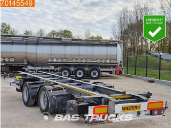Containerbil/ växelflak semitrailer Wielton PC-2